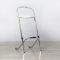 Chrome Stool - White Pad