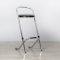 Chrome Stool - Black Pad