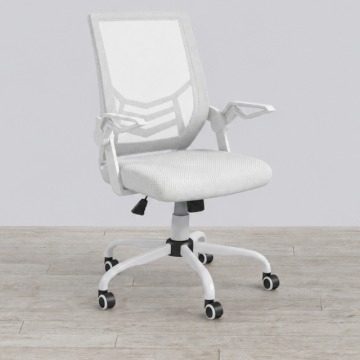 White Mesh Operator Chair White Mesh Operator Chair