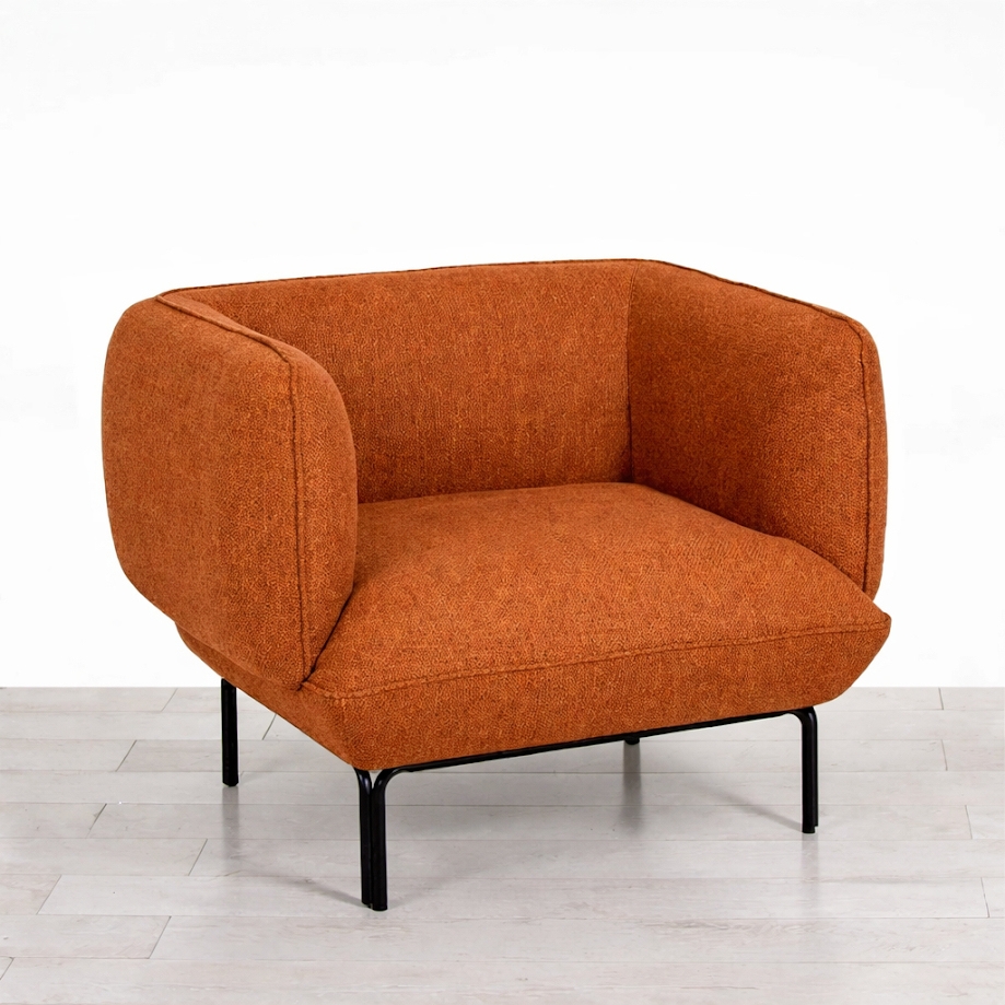 Dove Armchair - Burnt Orange (available from 5th July)