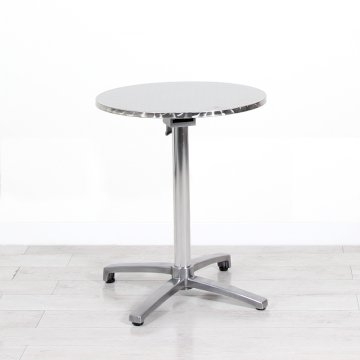 600mm Chrome Round Bistro Table - Chrome Frame 600mm Chrome Round Bistro Table - Chrome Frame