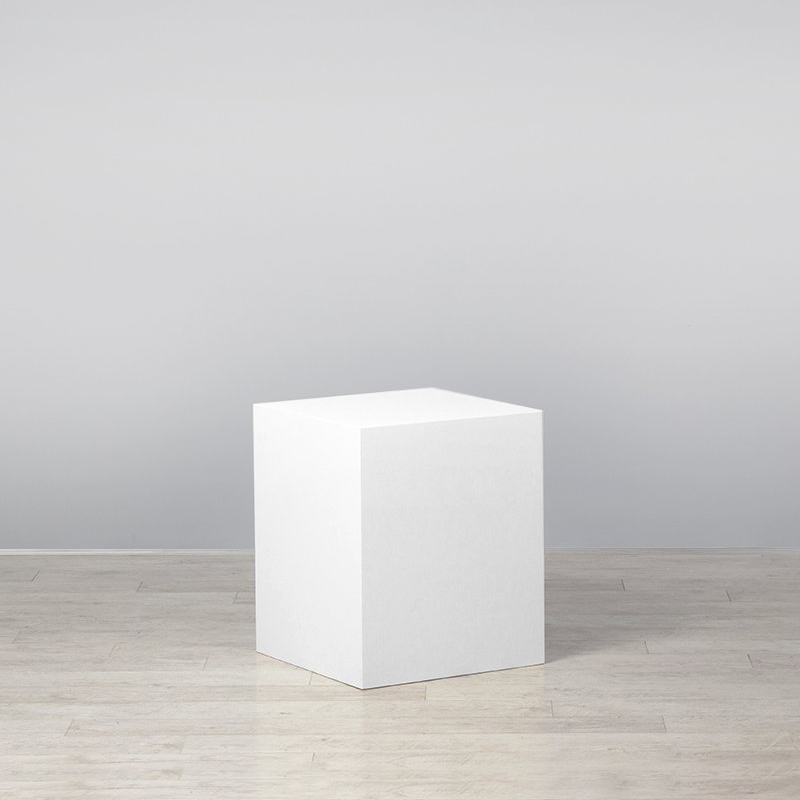 Plinth Hire 500x500x600h - White