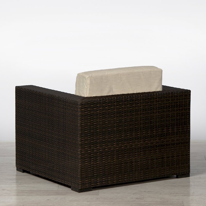 Brown Rattan Chair