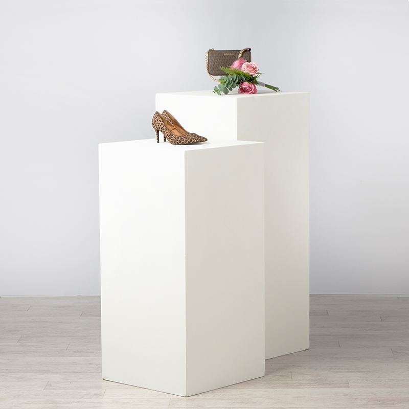 Plinth Hire 400x400x1000h - White