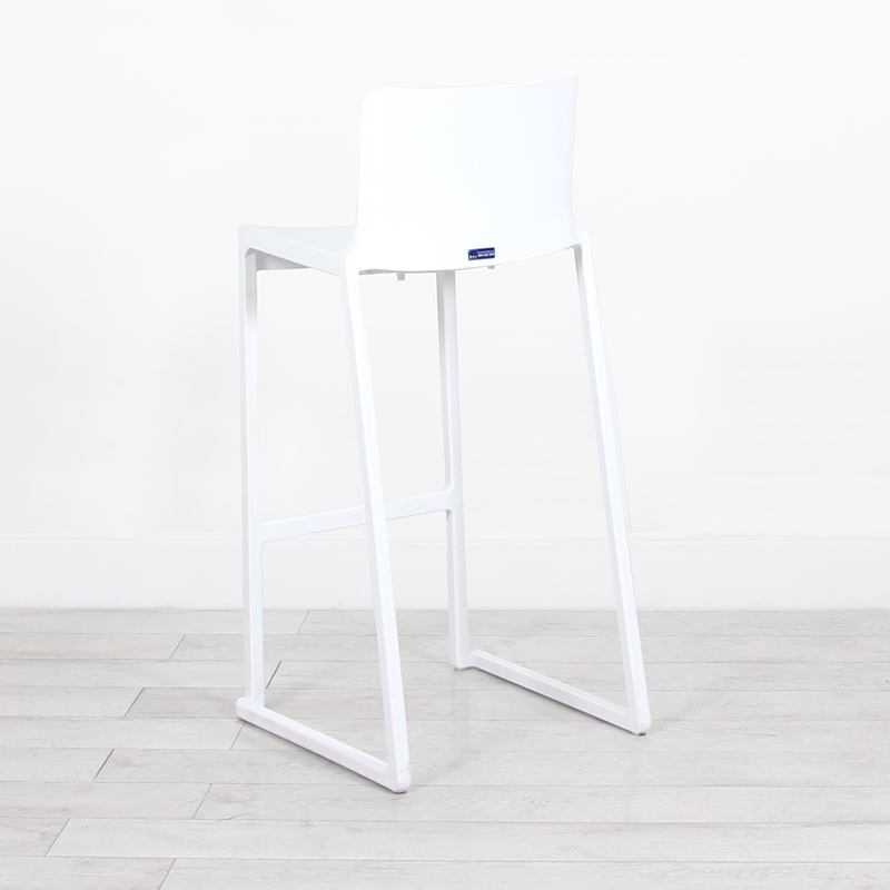 Kansas Linking Stool - White