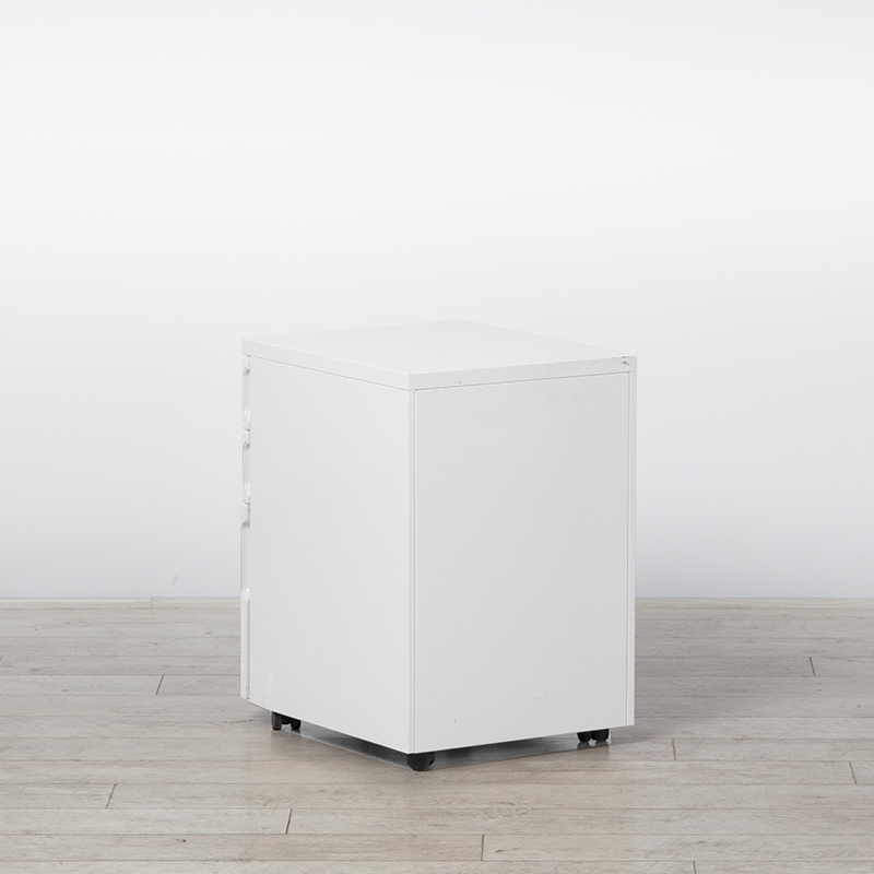 3 Drawer Metal Pedestal