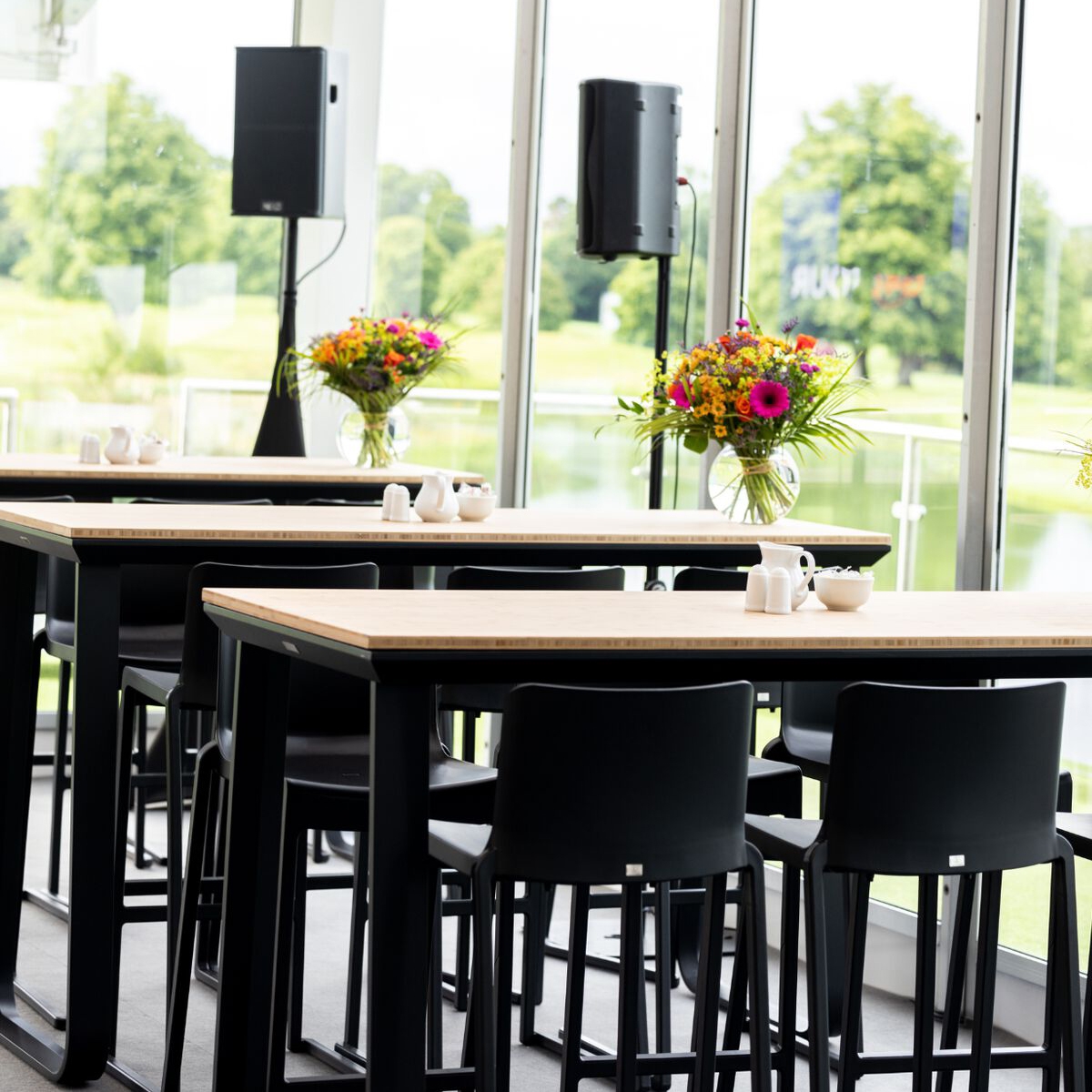 Kansas Linking Stool - Black