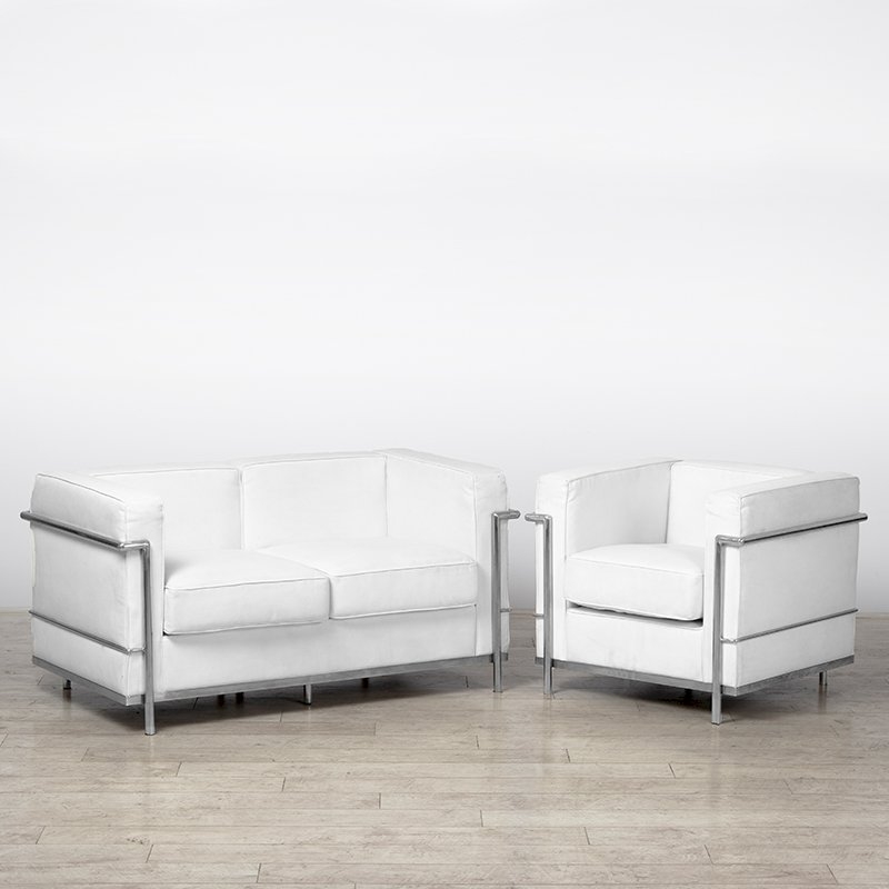 Corbusier Armchair - White