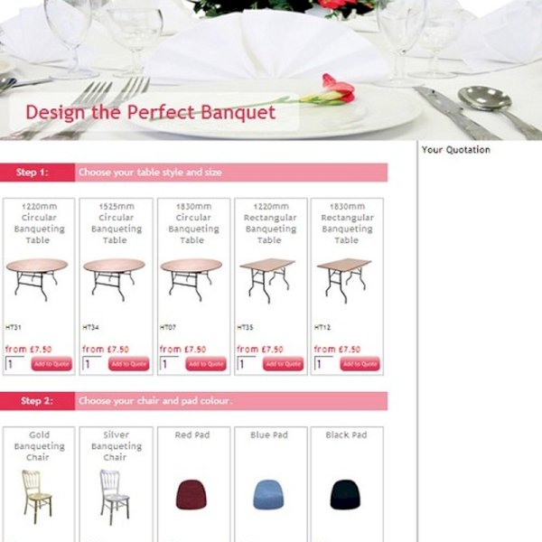 Brand New Banquet Page!! Brand New Banquet Page!!