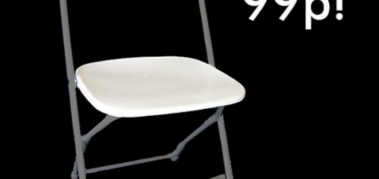 Folding Chairs from 99p!! Folding Chairs from 99p!!
