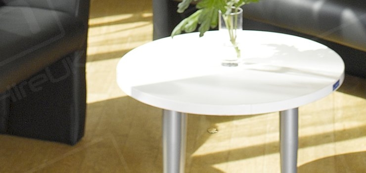 Hire Our Circular White Coffee Table Today! Hire Our Circular White Coffee Table Today!