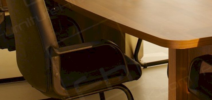 Executive Boardroom Table in Walnut Executive Boardroom Table in Walnut