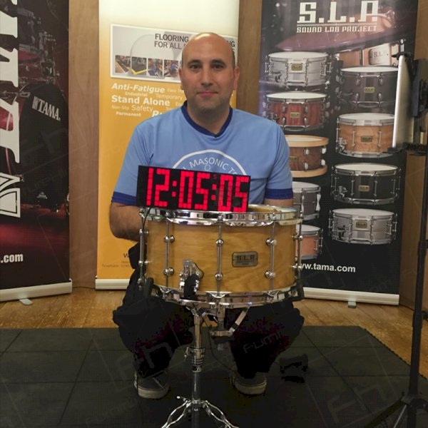 British Drummer Breaks Second World Record British Drummer Breaks Second World Record