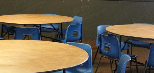 Charity Quiz Night https://mill-media.s3.eu-west-2.amazonaws.com/furniture-hire-uk/article_additional/charity-quiz-night/charity-quiz-night-740x350.jpg - Banquet tables ready to be dressed for charity evening.