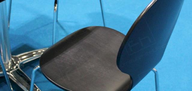 Exhibitions with Furniture Hire UK https://mill-media.s3.eu-west-2.amazonaws.com/furniture-hire-uk/article_additional/exhibitions-and-furniture-hire2/exhibitions-and-furniture-hire2-740x350.jpg - Black Keeler chairs bring a contemporary vibe.