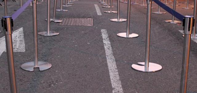 Football and Stretch Barrier Hire https://mill-media.s3.eu-west-2.amazonaws.com/furniture-hire-uk/article_additional/football-and-stretch-barrier-hire1/football-and-stretch-barrier-hire1-740x350.jpg - Our barriers installed outside event venue.
