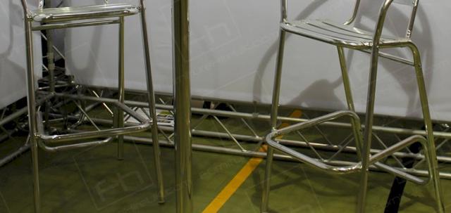 Host a Job Fair https://mill-media.s3.eu-west-2.amazonaws.com/furniture-hire-uk/article_additional/job-fair6/job-fair6-740x350.jpg - Chrome furniture adds style to booths.