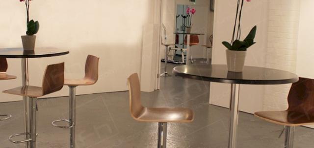 London Art Event https://mill-media.s3.eu-west-2.amazonaws.com/furniture-hire-uk/article_additional/london-art-event2/london-art-event2-740x350.jpg - Stools & tables set up for gallery show.