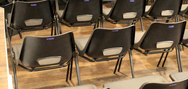 Budget Chairs Can Be Beautiful! https://mill-media.s3.eu-west-2.amazonaws.com/furniture-hire-uk/article_additional/plastic-chairs-at-film-night6/plastic-chairs-at-film-night6-740x350.jpg - Plastic chairs fit well in modern premises.