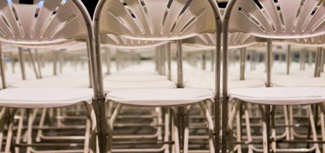 Westpoint 2013 https://mill-media.s3.eu-west-2.amazonaws.com/furniture-hire-uk/article_additional/westpoint11/westpoint11-740x350.jpg - Fan back design of our folding chairs gives them an elegant look.