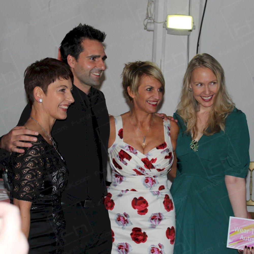 Some guests of honour at charity evening.