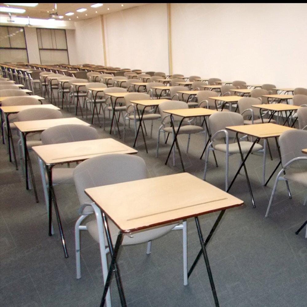 Exam tables suit light modern locations.