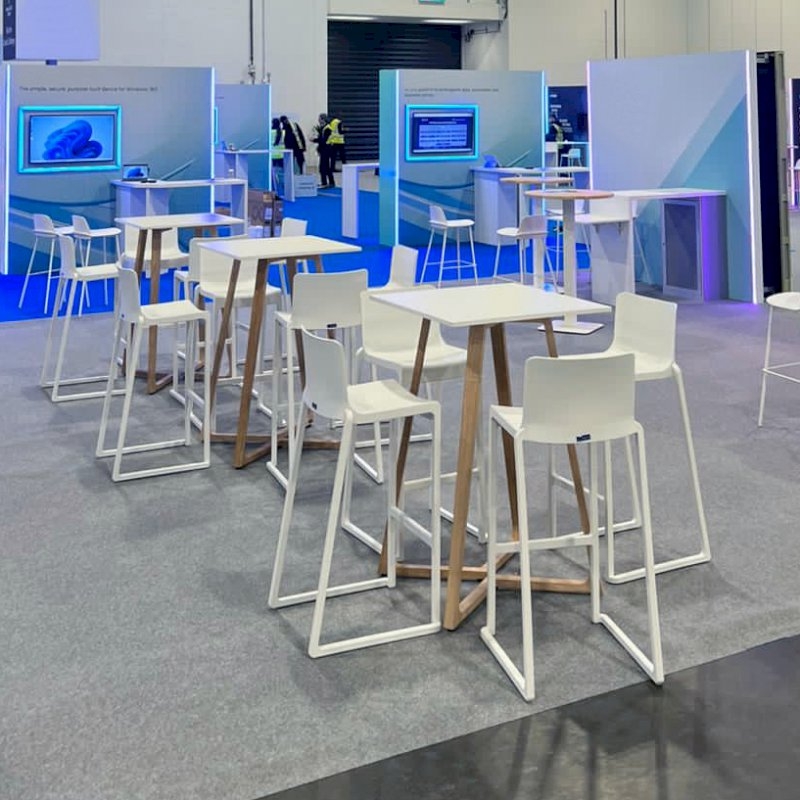 Boston Poseur Table - Black