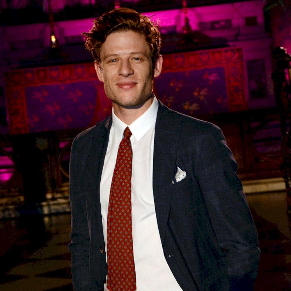 Actor James Norton enjoying the show.