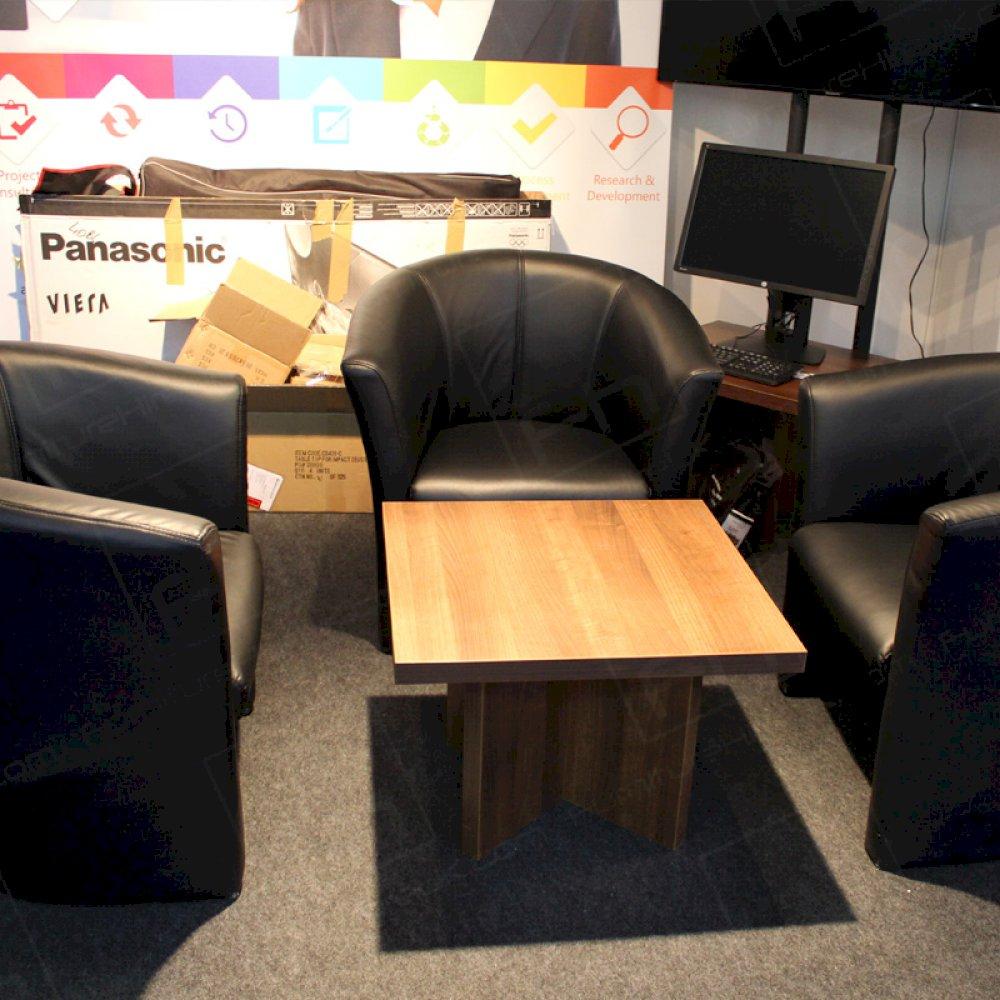 Utilising furniture at exhibitions