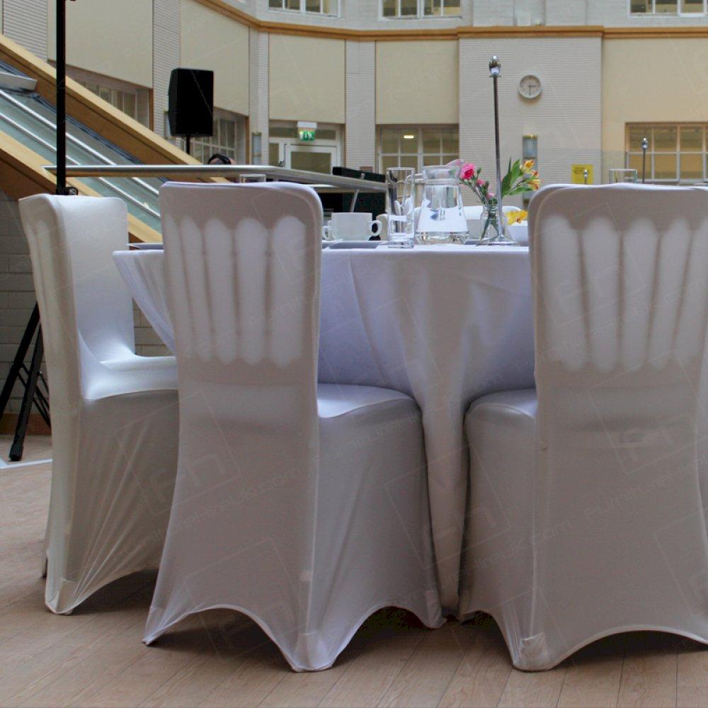 Matching linen brings a sophisticated vibe.