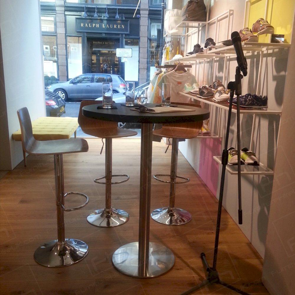 Boost your sophisticated seating & tabling with a walnut finish.