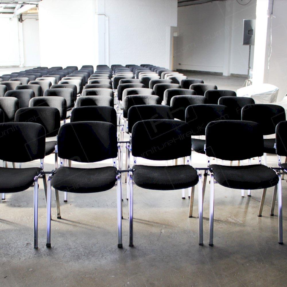 Padded seating for larger areas and longer seated periods.