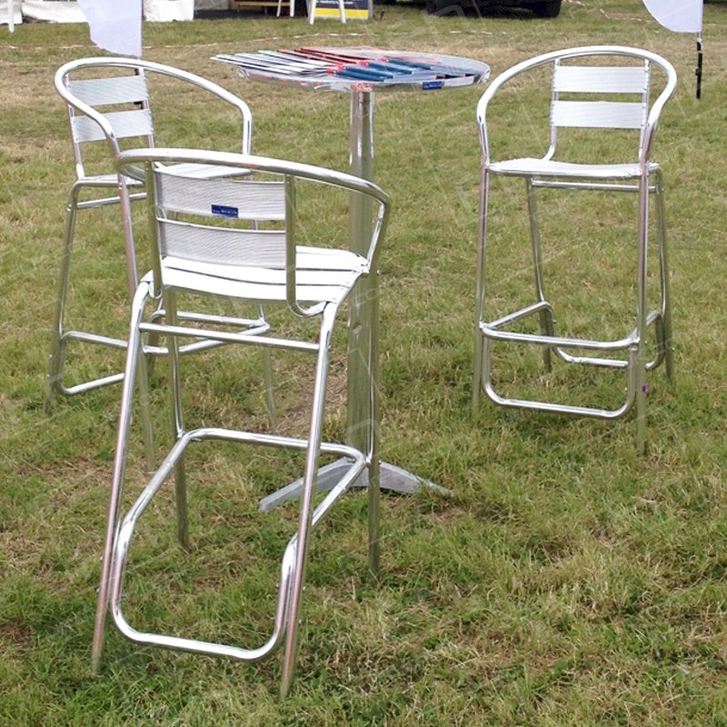 Stacking Aluminium Bar Stool