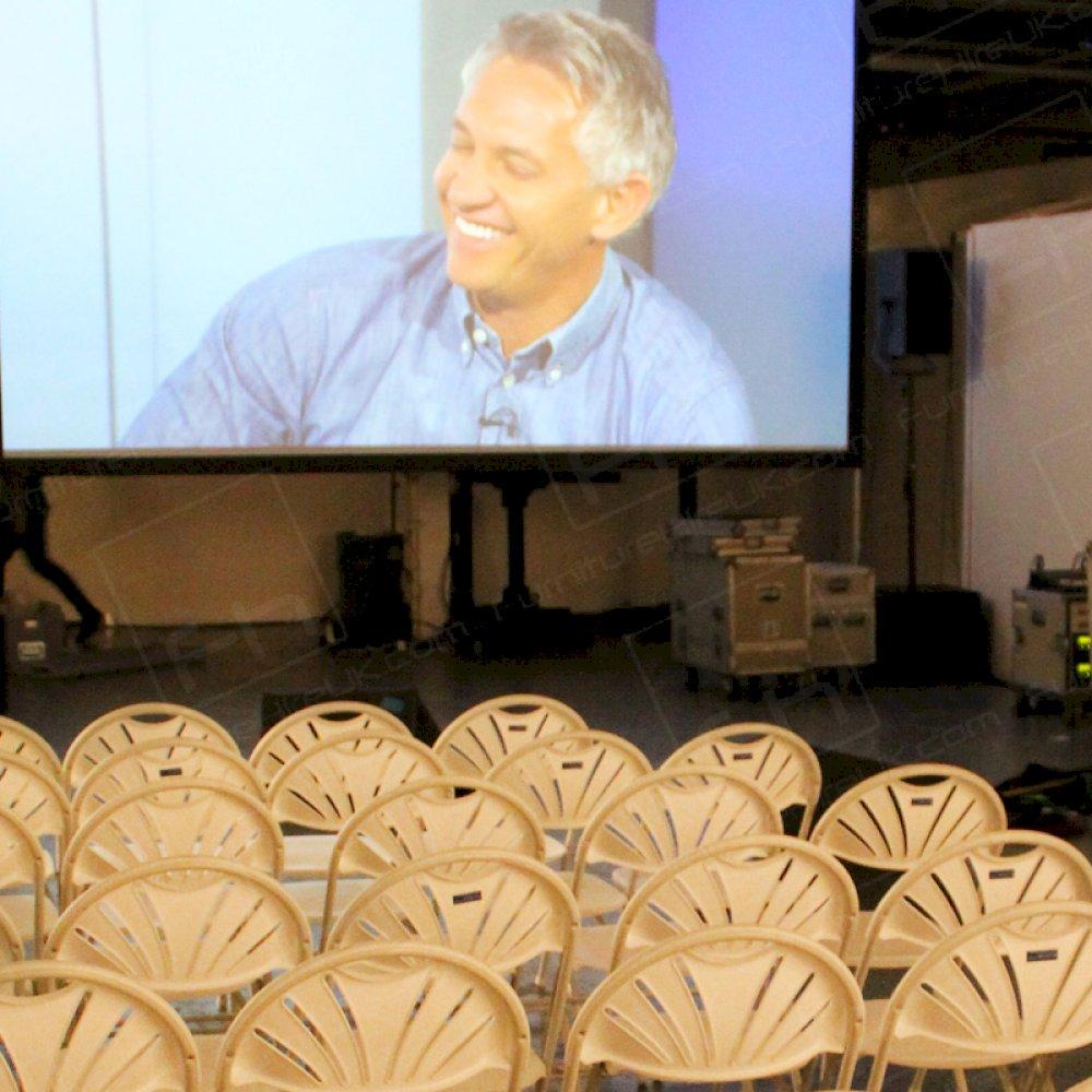 Is Gary Lineker smiling because we loves our chairs THAT much?!