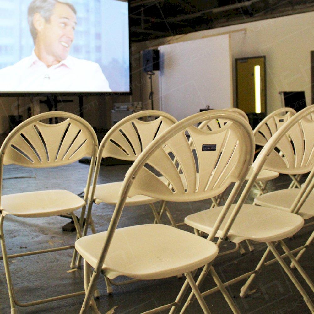Flexible chairs for hire at all events - including sporting ones.