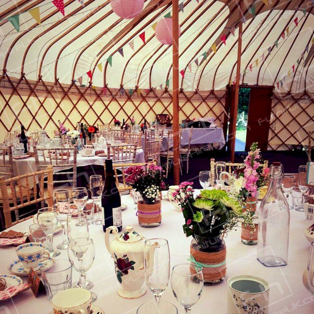 Limewash chairs look vintage and stylish at most events but are very popular at weddings.