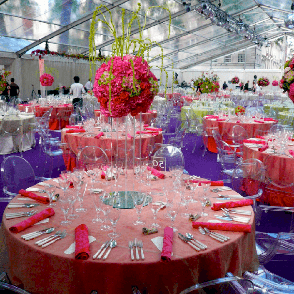 Neon Floral Wedding