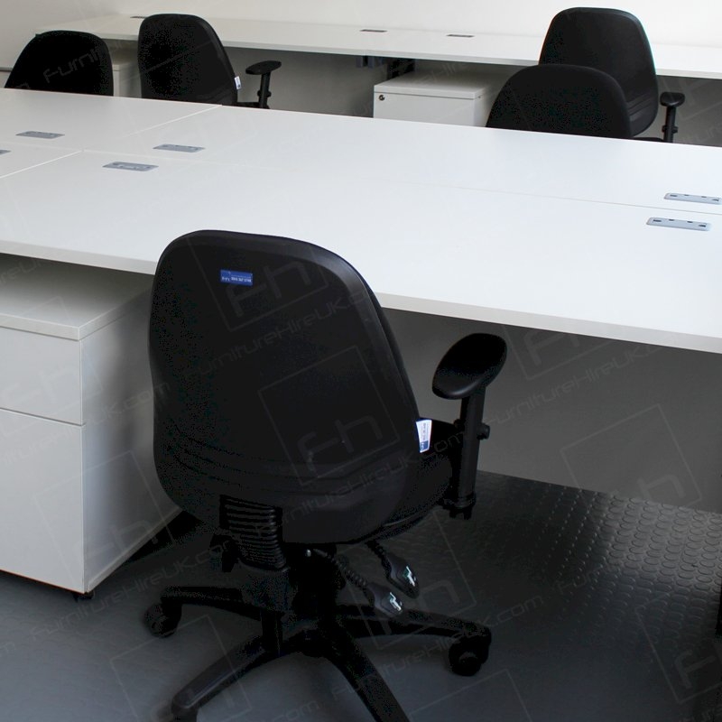 3 Drawer Metal Pedestal