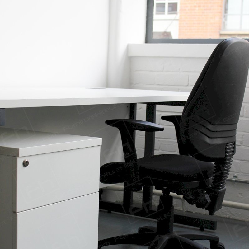 3 Drawer Metal Pedestal