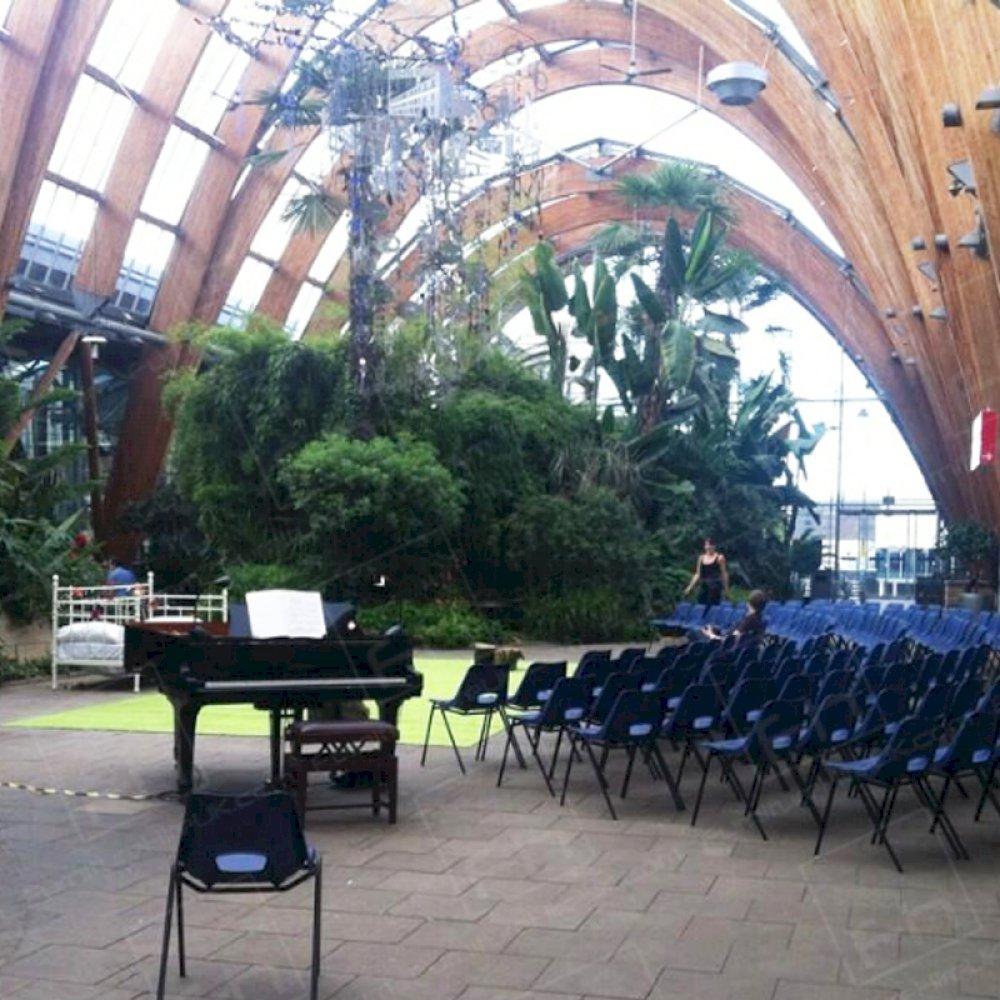 Our blue polyprops looking smart for opera event.