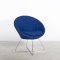 Blue Conic Chair
