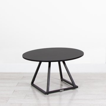 Dallas Round Coffee Table - Black Dallas Round Coffee Table - Black
