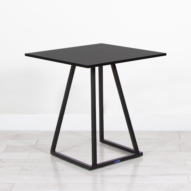 Dallas Square Bistro Table - Black