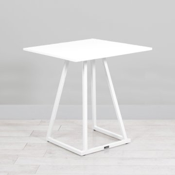 Dallas Square Bistro Table - White Dallas Square Bistro Table - White