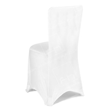 Fitted Lycra Chair Cover - White Fitted Lycra Chair Cover - White