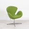 Green Swan Chair