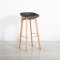 Low Black Modular Esme Stool