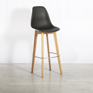 Black Modular Esme Stool Black Modular Esme Stool