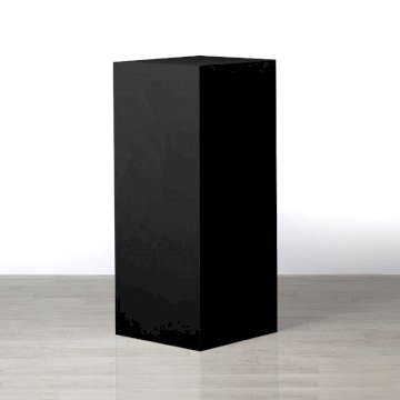 Plinth 600x600x1000h - Black Plinth 600x600x1000h - Black
