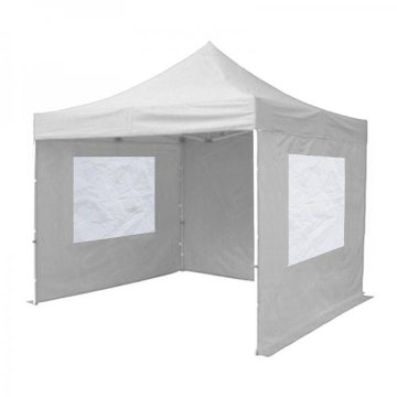 White Popup Marquee With Sides 3x3m White Popup Marquee With Sides 3x3m